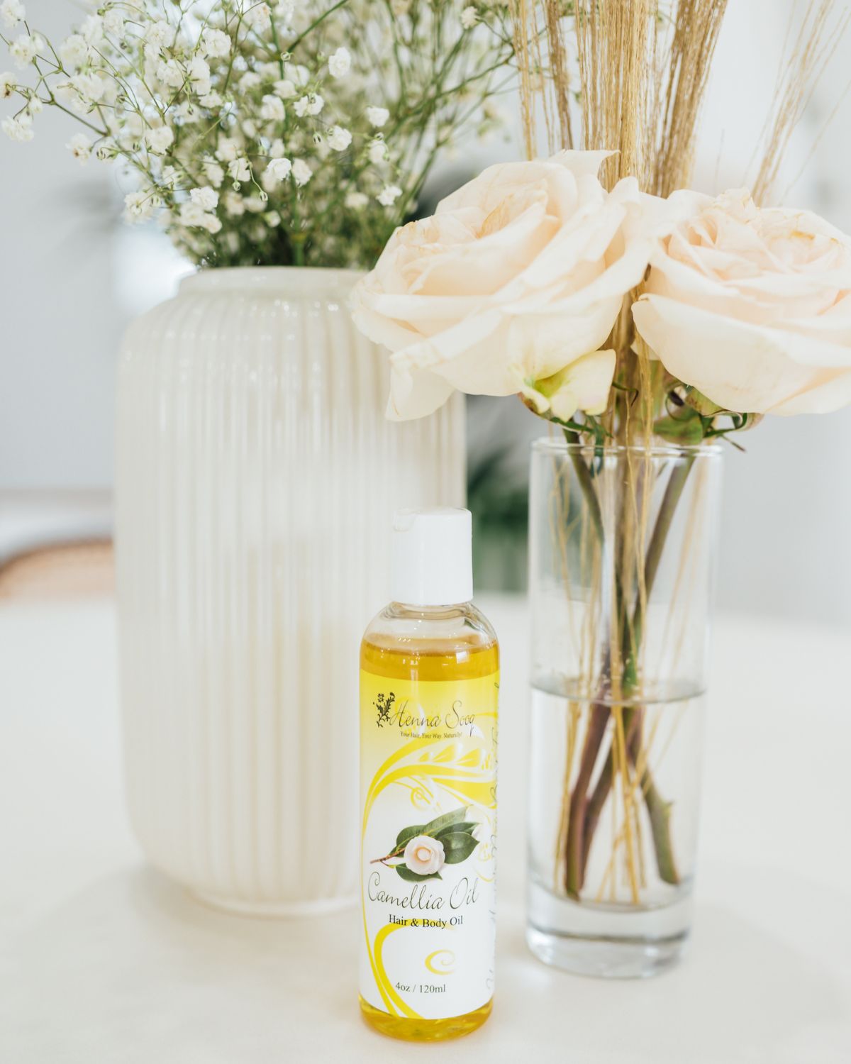 Organic Camellia Oil - Henna Sooq