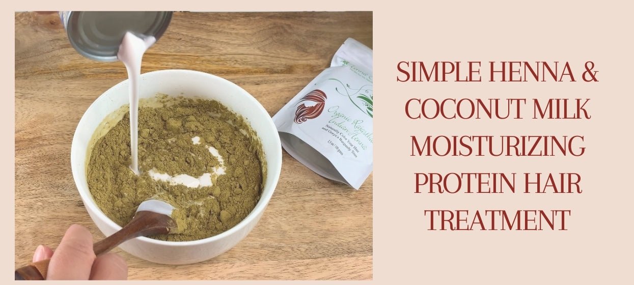 Can I add Coconut Milk to Henna? Yes and You'll love this Recipe