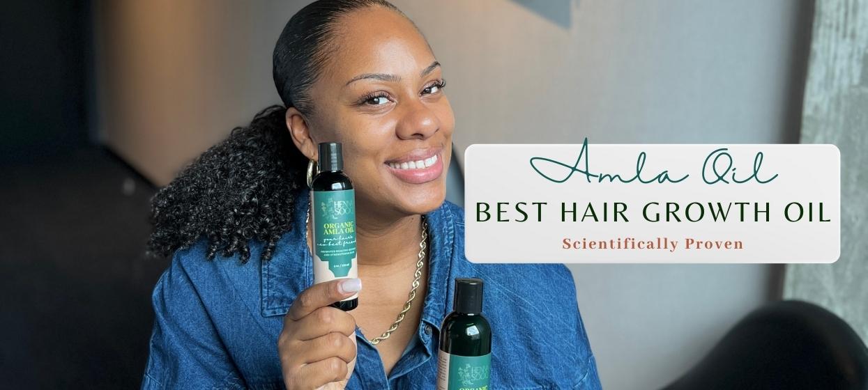 Organic Amla Hair Growth Oil - Scientifically Proven – Henna Sooq