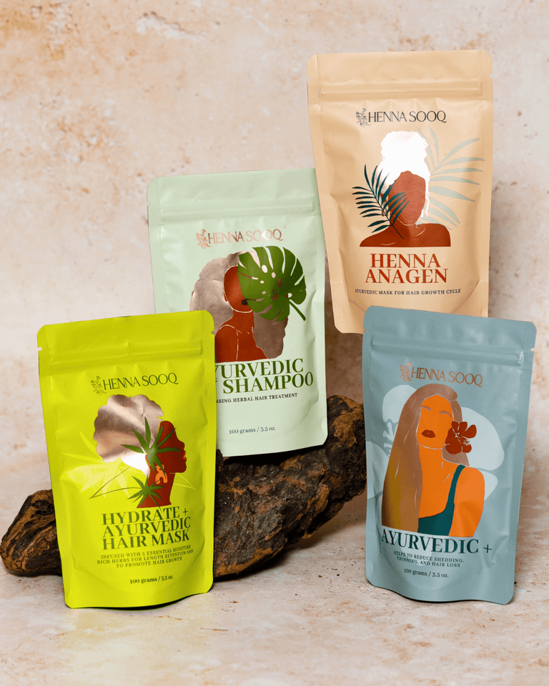 Ayurvedic Hair Regimen Bundle – Henna Sooq