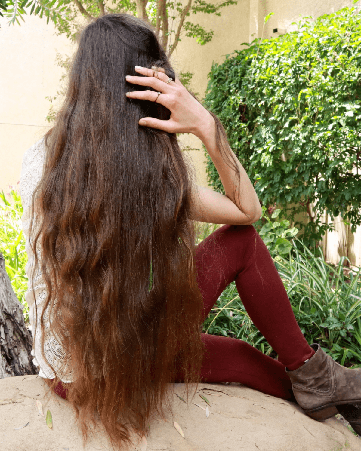Ayurvedic Method to Waist Length Hair