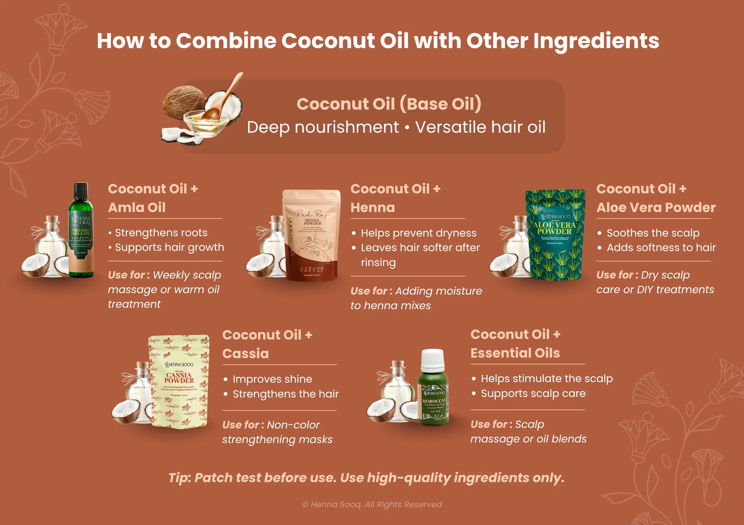 How to Combine Coconut Oil with Other Oils or Ingredients