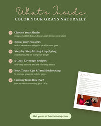 Thumbnail for Color Your Grays Naturally: The Henna & Indigo Color Guide for Beginners (eBook) - Henna Sooq
