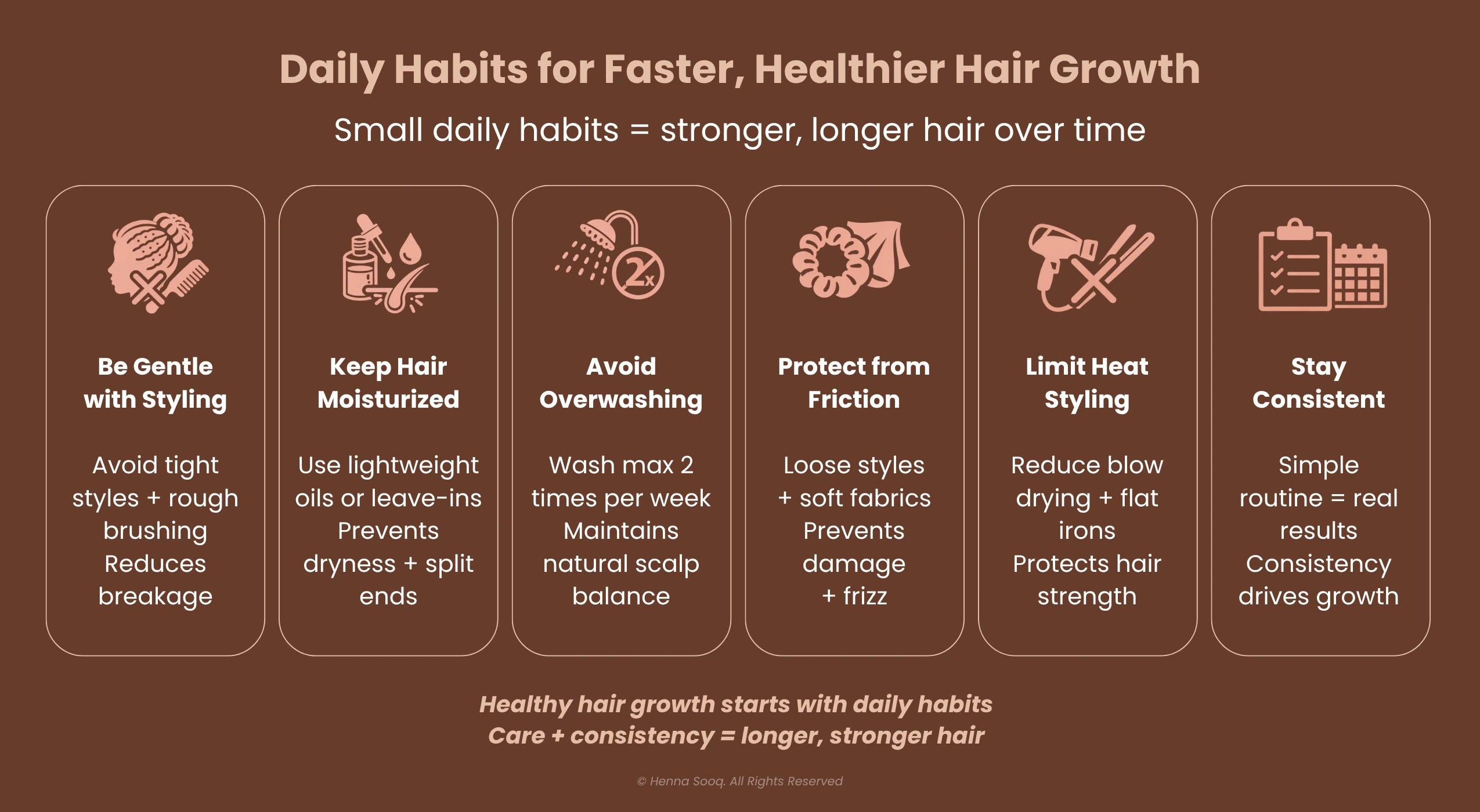 Daily Habits for Faster, Healthier Hair Growth