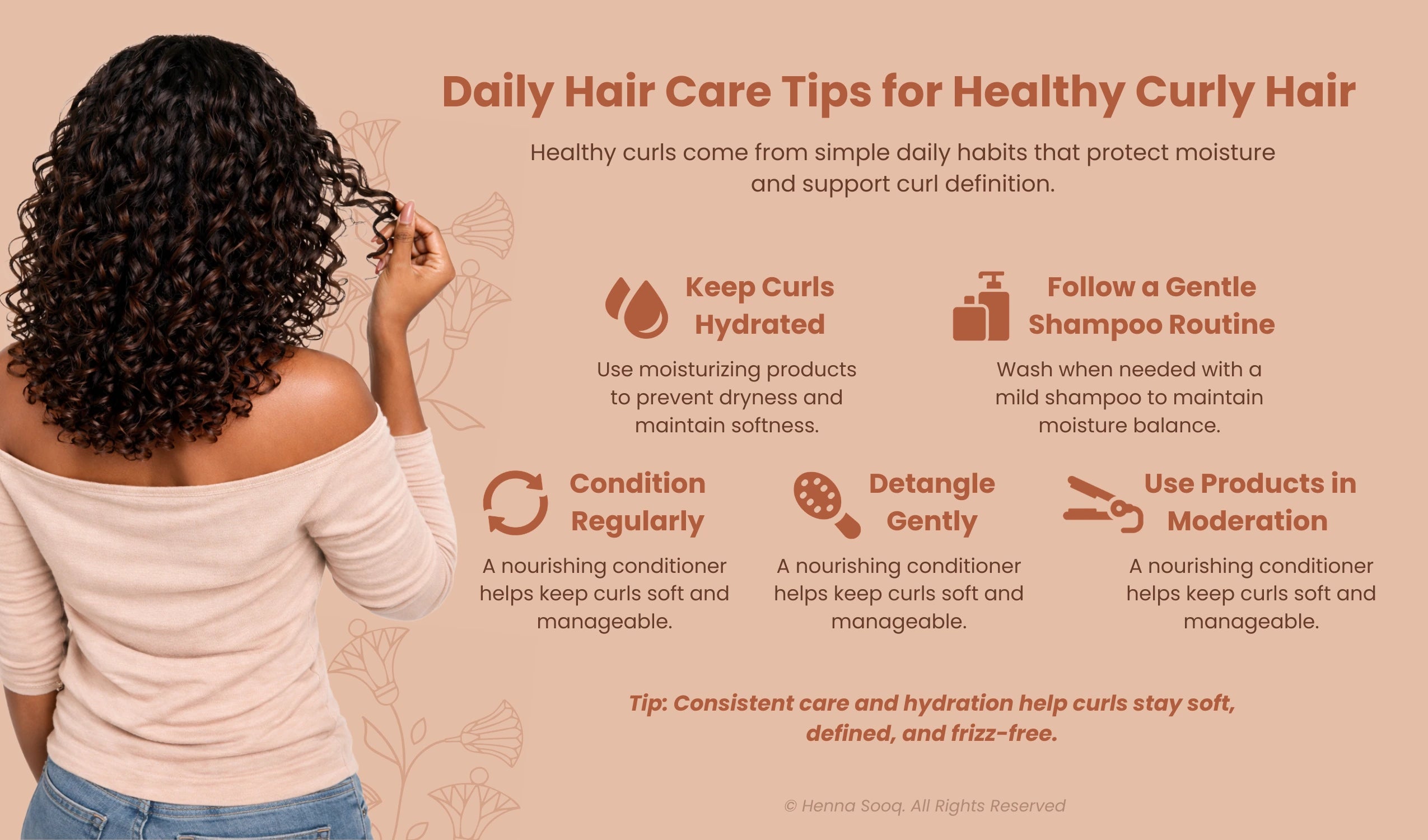 Daily Hair Care Tips for Healthy Curly Hair