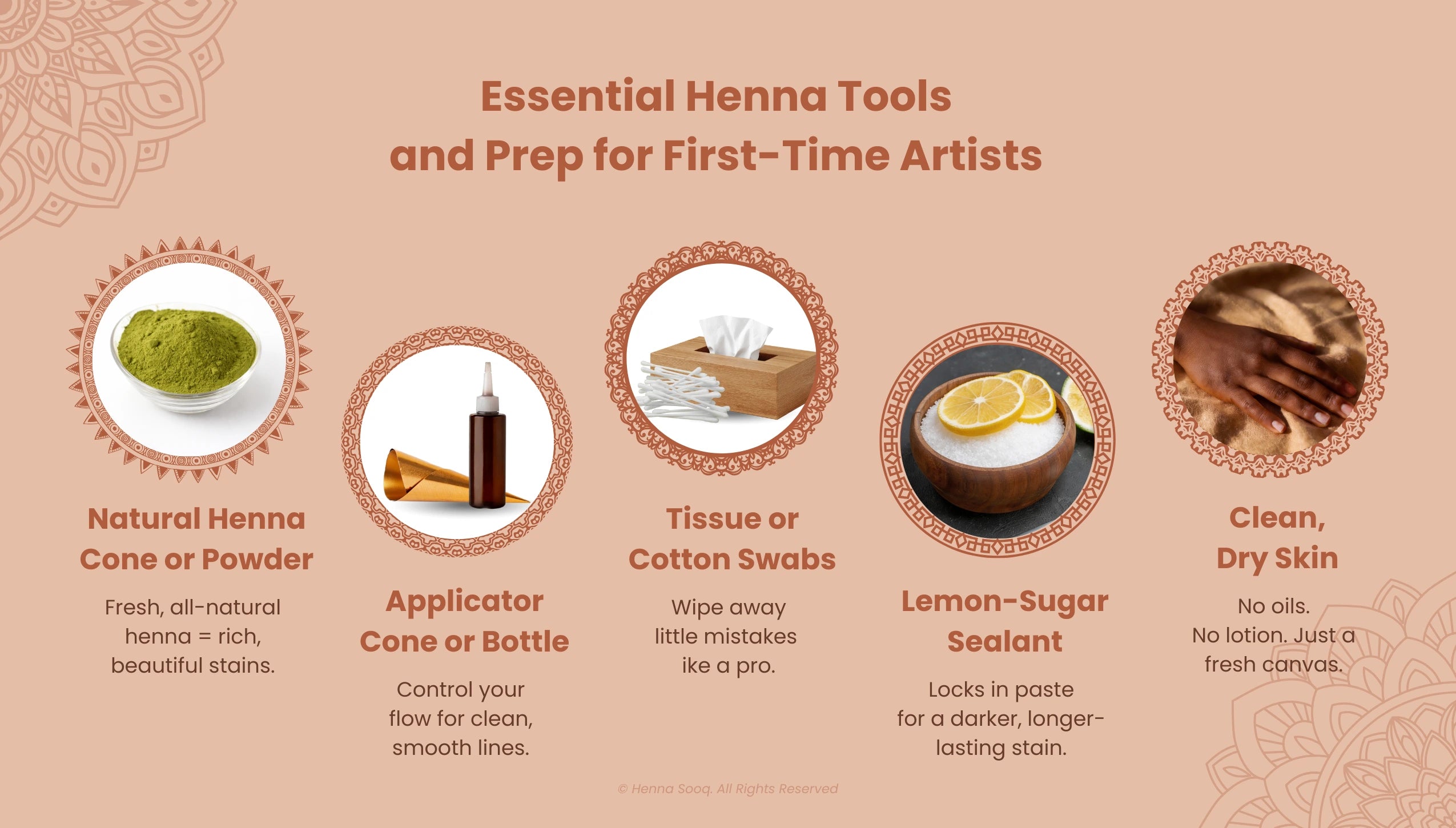 Essential Henna Tools and Prep for First-Time Artists