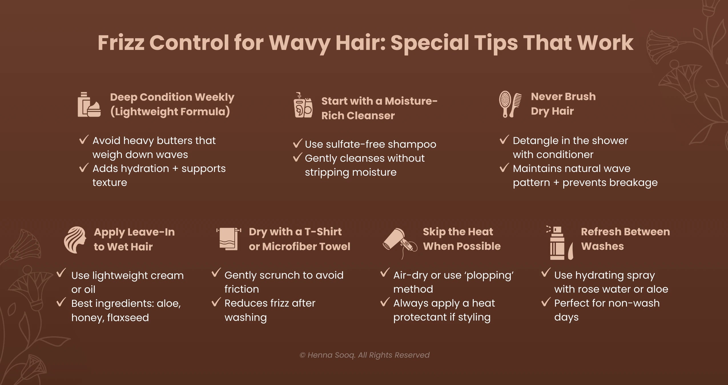 Frizz Control for Wavy Hair: Special Tips That Work