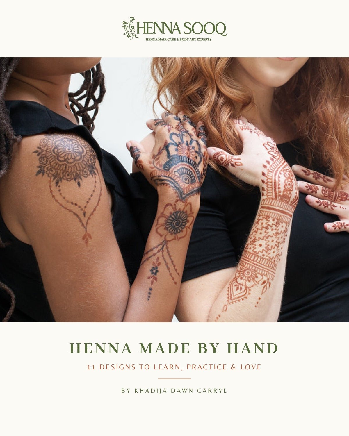 Henna Made by Hand: 11 Henna Body Art Designs to Learn & Practice (Free eBook) - Henna Sooq