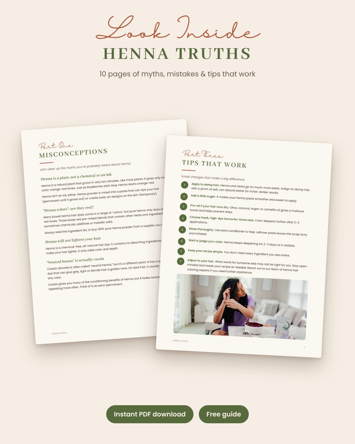 Henna Truths: Misconceptions, Common Mistakes & Tips That You Need to Know (Free eBook) - Henna Sooq