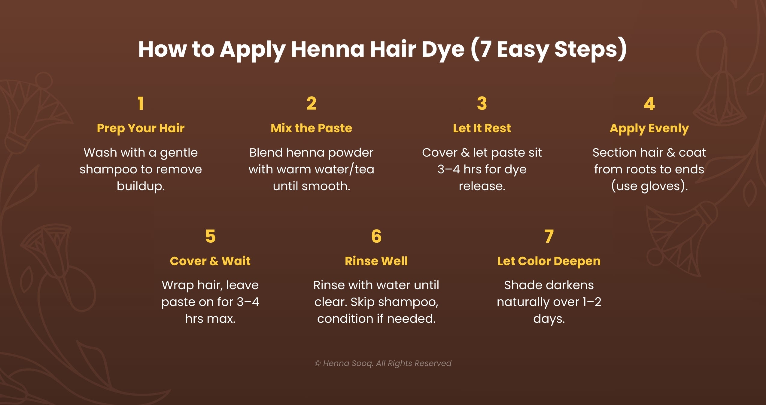 How to Apply Henna Dye Hair Color: Step-by-Step Guide
