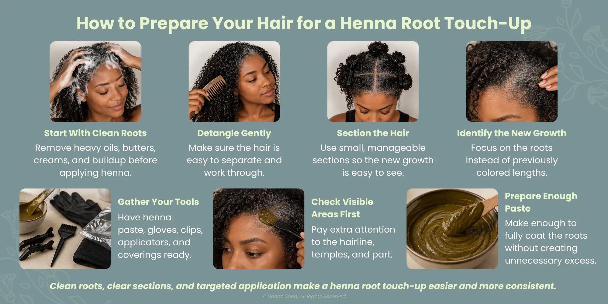 How to Prepare Your Hair for a Henna Root Touch-Up