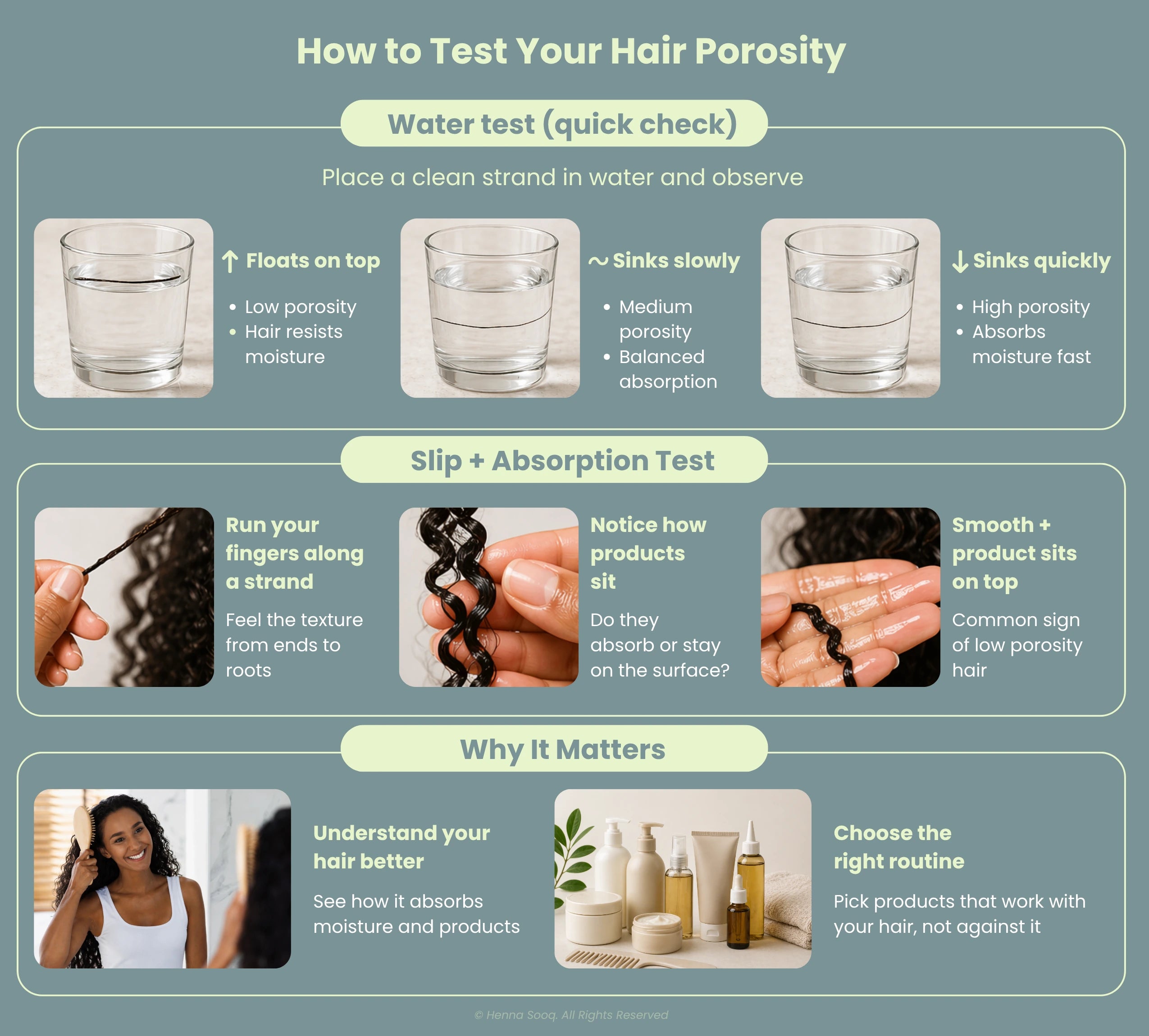 How to Test Your Hair Porosity?