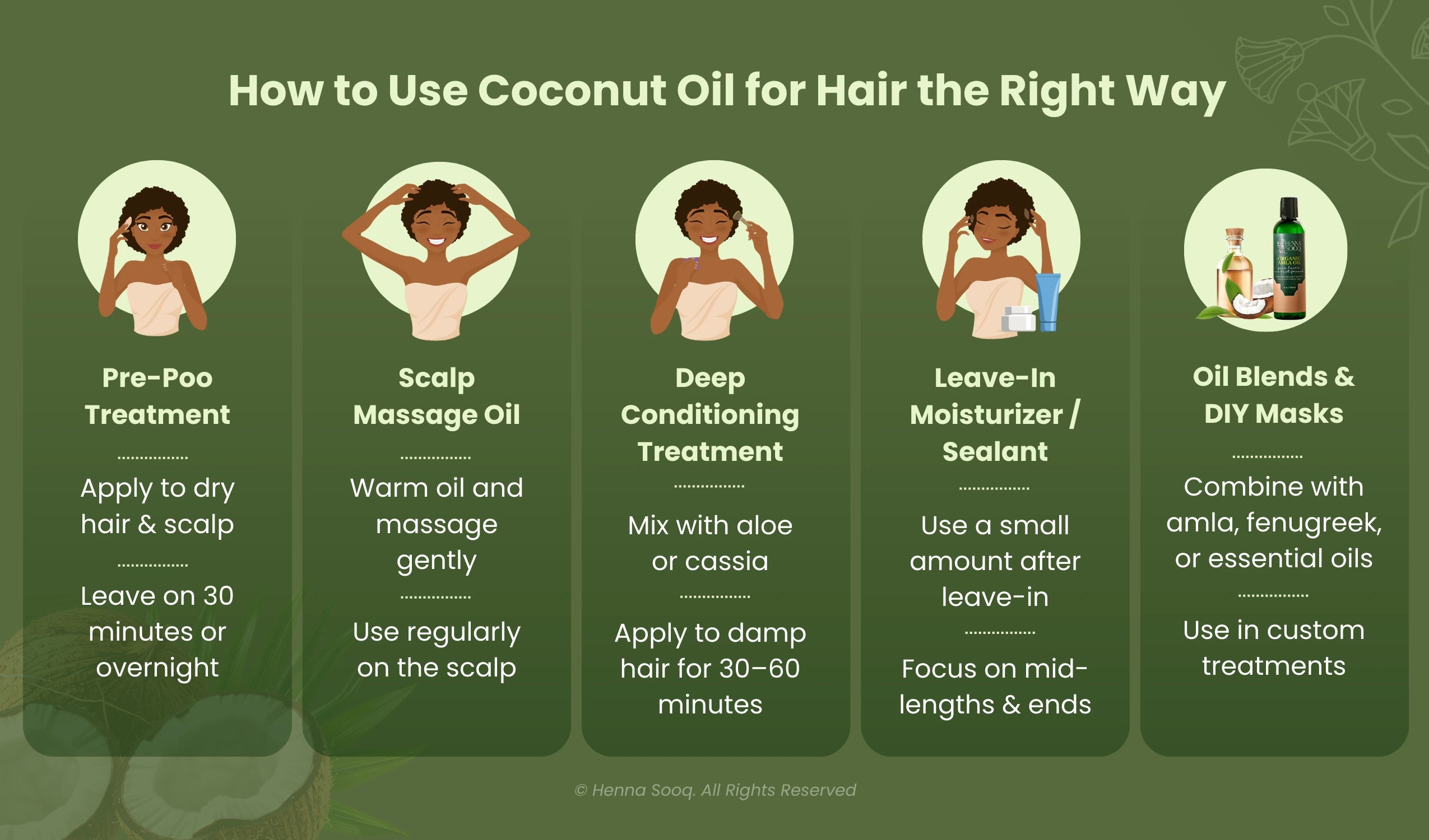 does coconut oil help hair grow