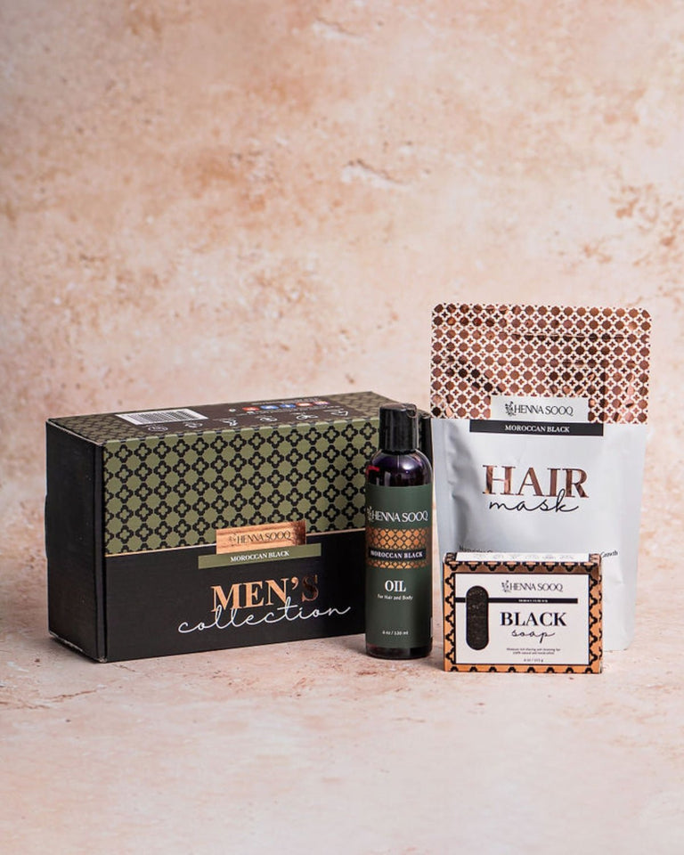 Moroccan Black Beard and Body Bundle – Henna Sooq