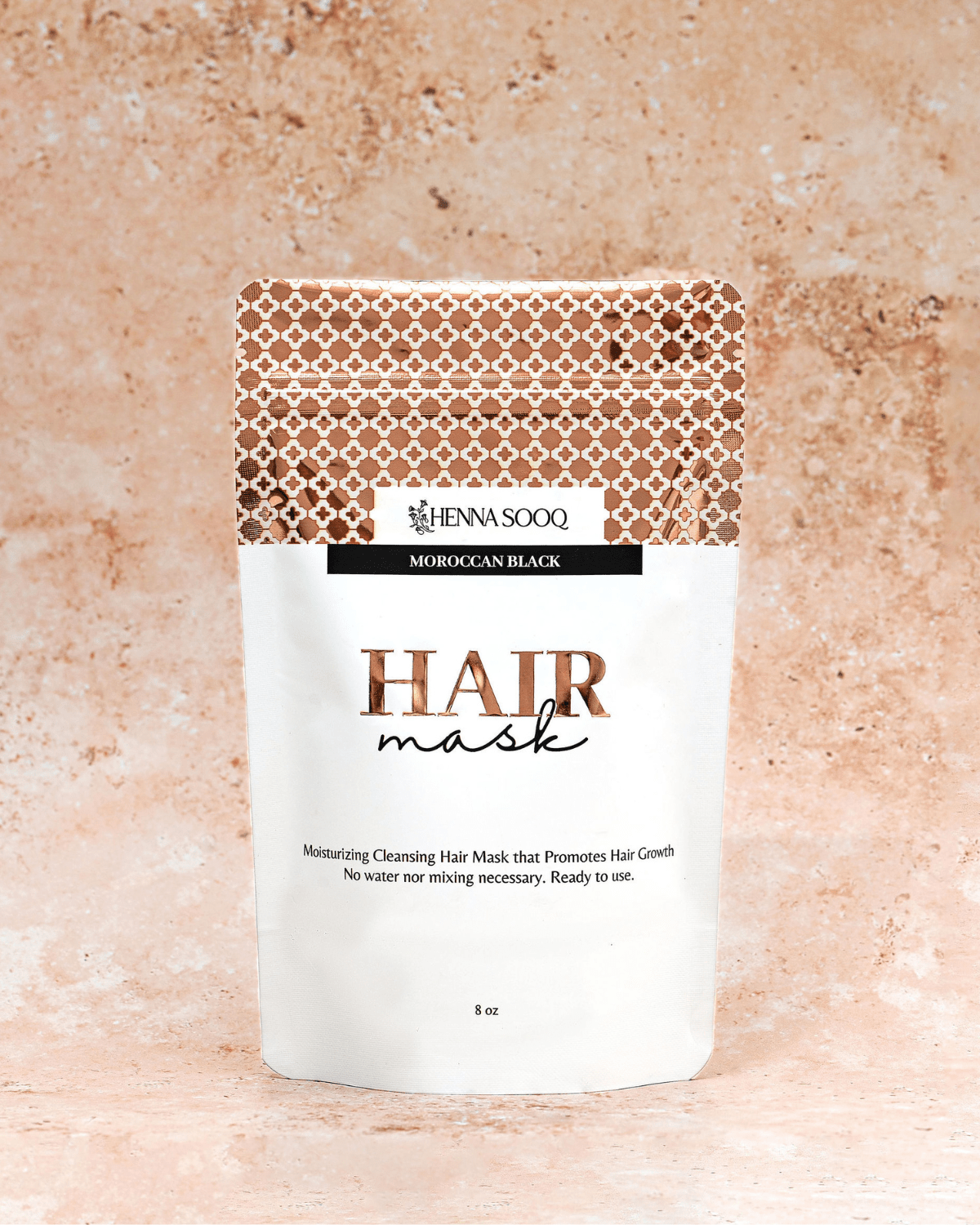 Moroccan Black Beard and Hair Mask - Henna Sooq