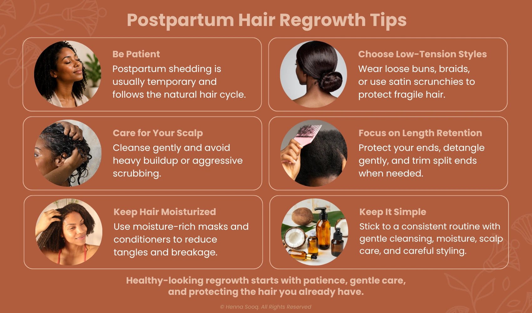 Postpartum Hair Regrowth Tips