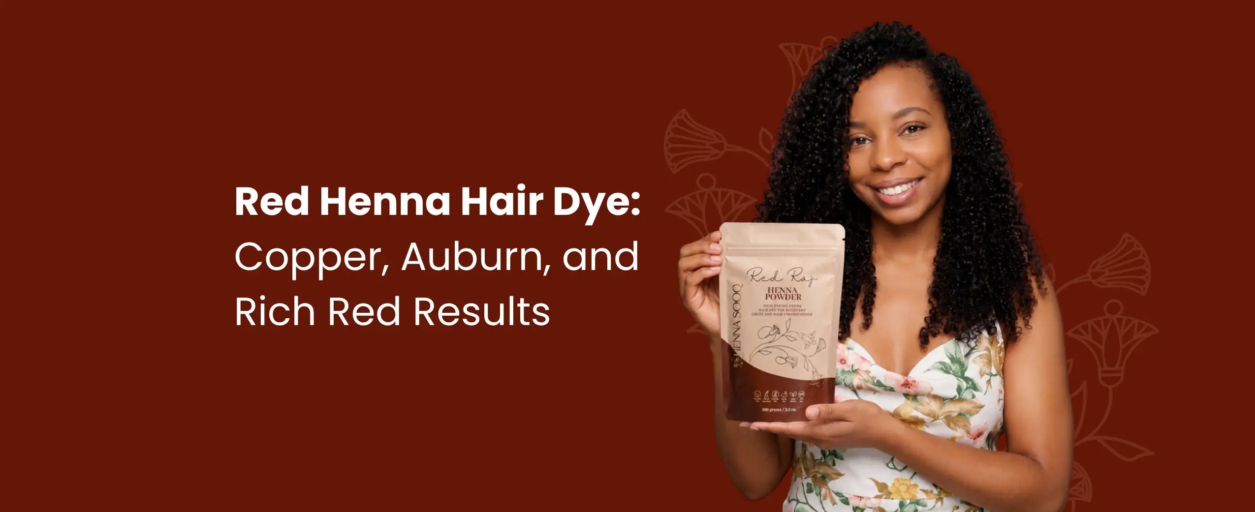 Red Henna Hair Dye: Copper, Auburn, and Rich Red Results