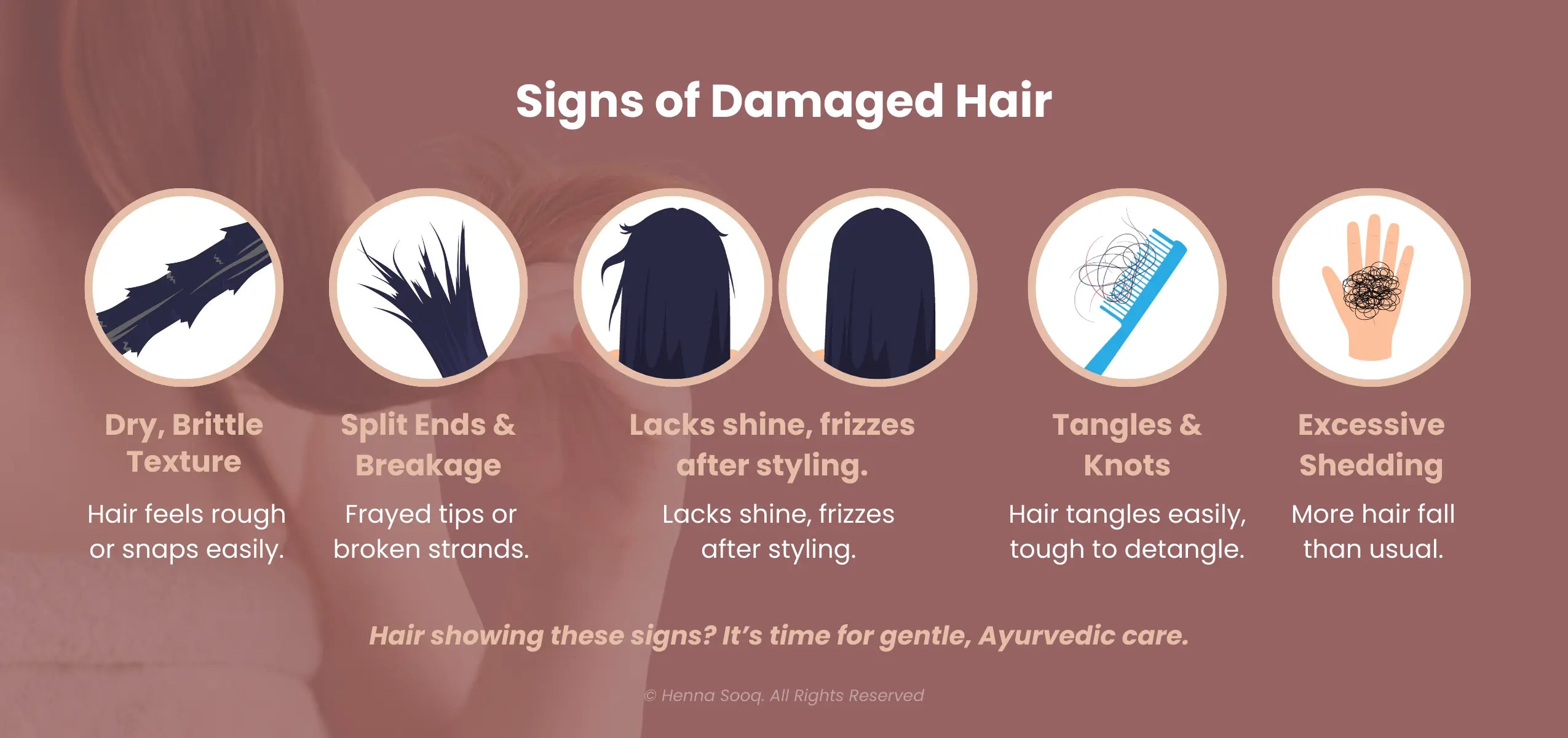 Signs of Damaged Hair