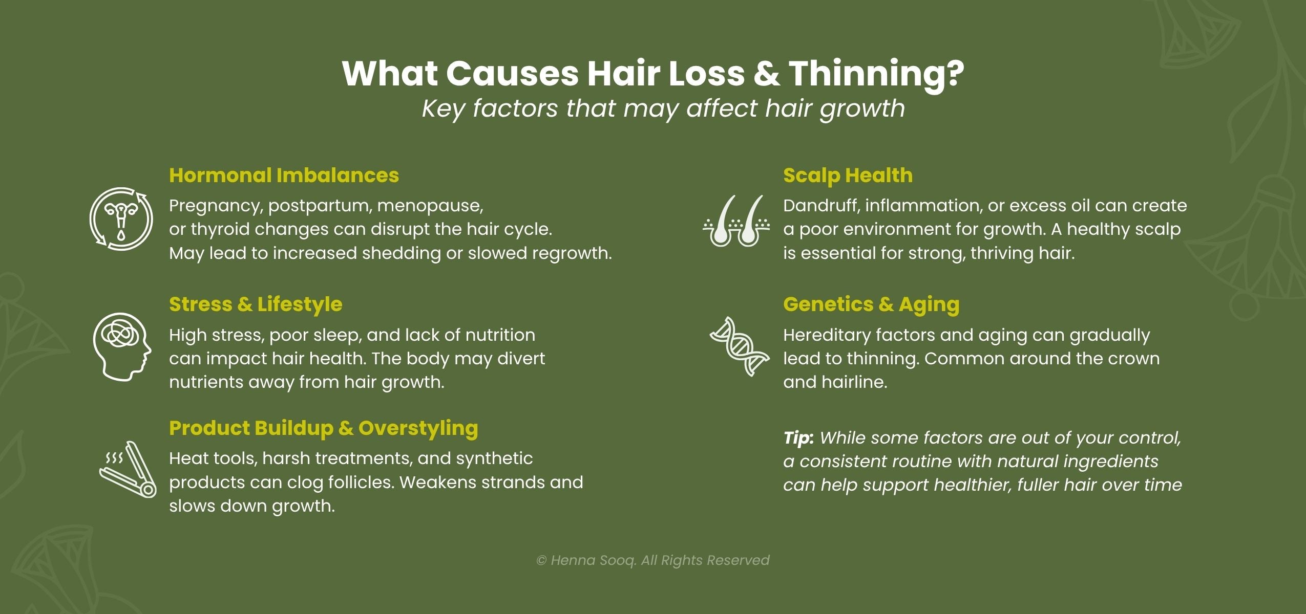 What Causes Hair Loss and Thinning