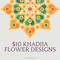 Thumbnail for $10 Khadija Flower Henna Designs - Henna Sooq