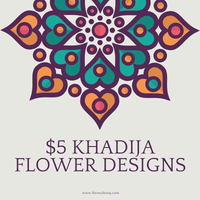Thumbnail for $5 Khadija Flower Henna Designs - Henna Sooq