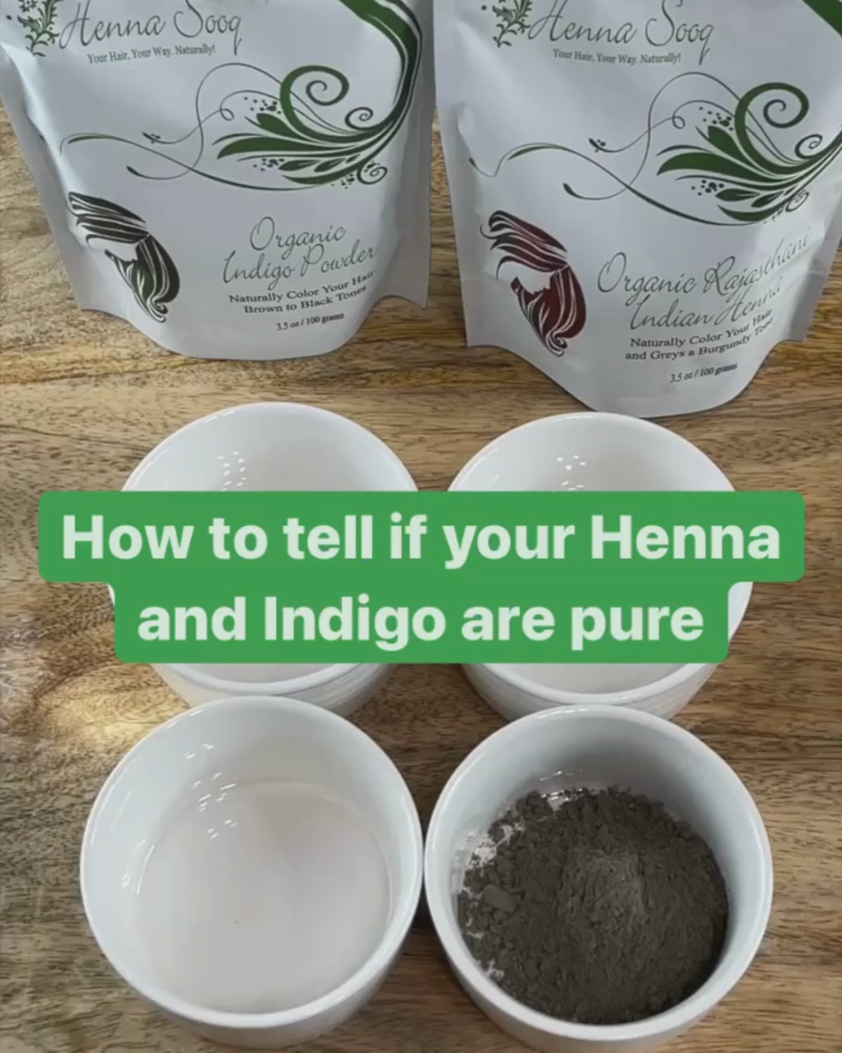 AncientVeda Indigo Powder (100% Natural), Organic