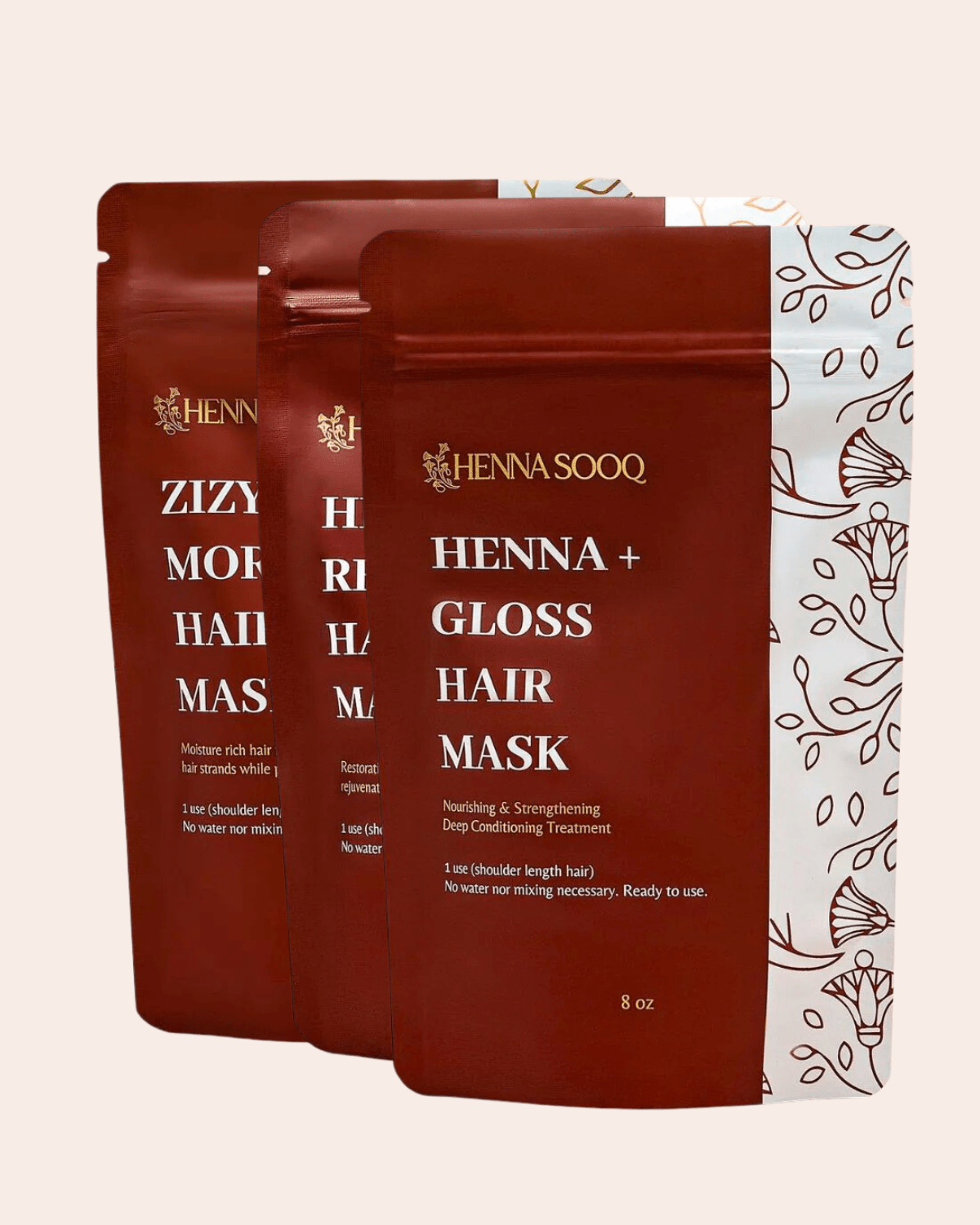 Ayurvedic Hair Mask Bundle - Henna Sooq
