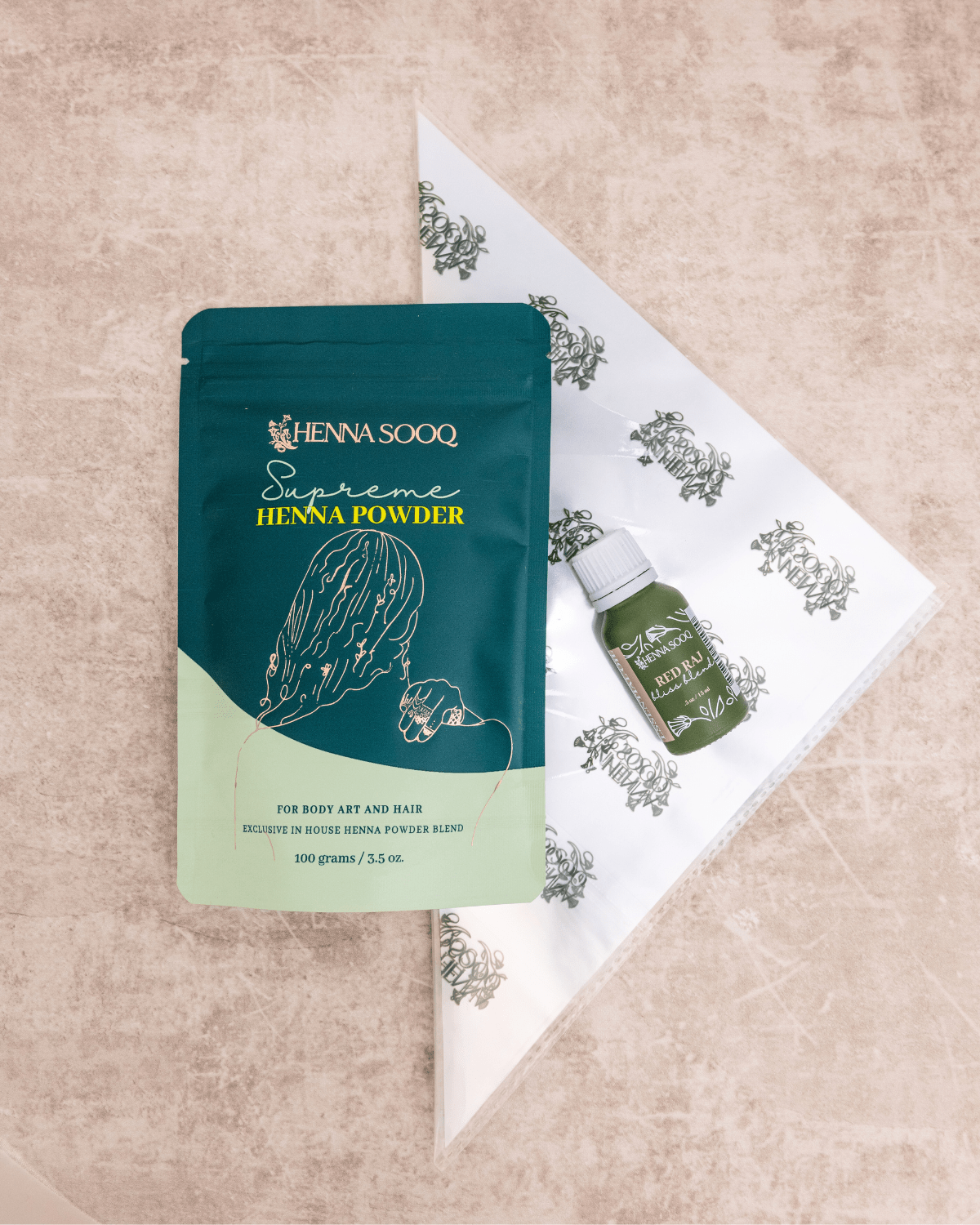 Henna Powder Body Art Bundle - Henna Sooq