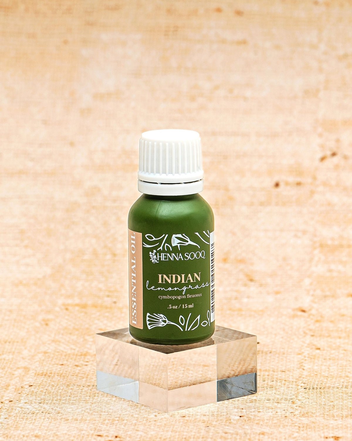 Indian Lemongrass Essential Oil - Henna Sooq