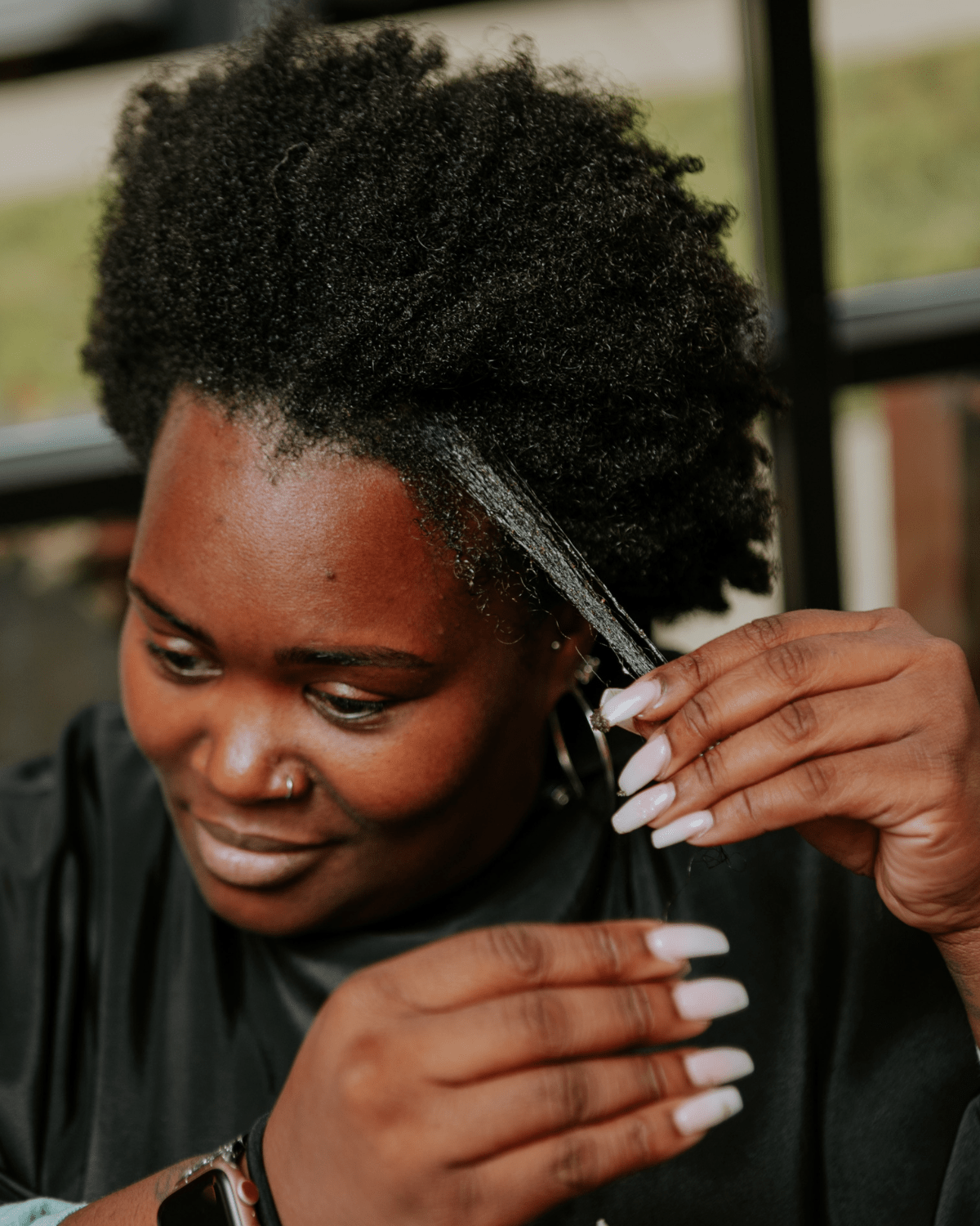 Intentional Hair Challenge + Hair Regimen - Henna Sooq