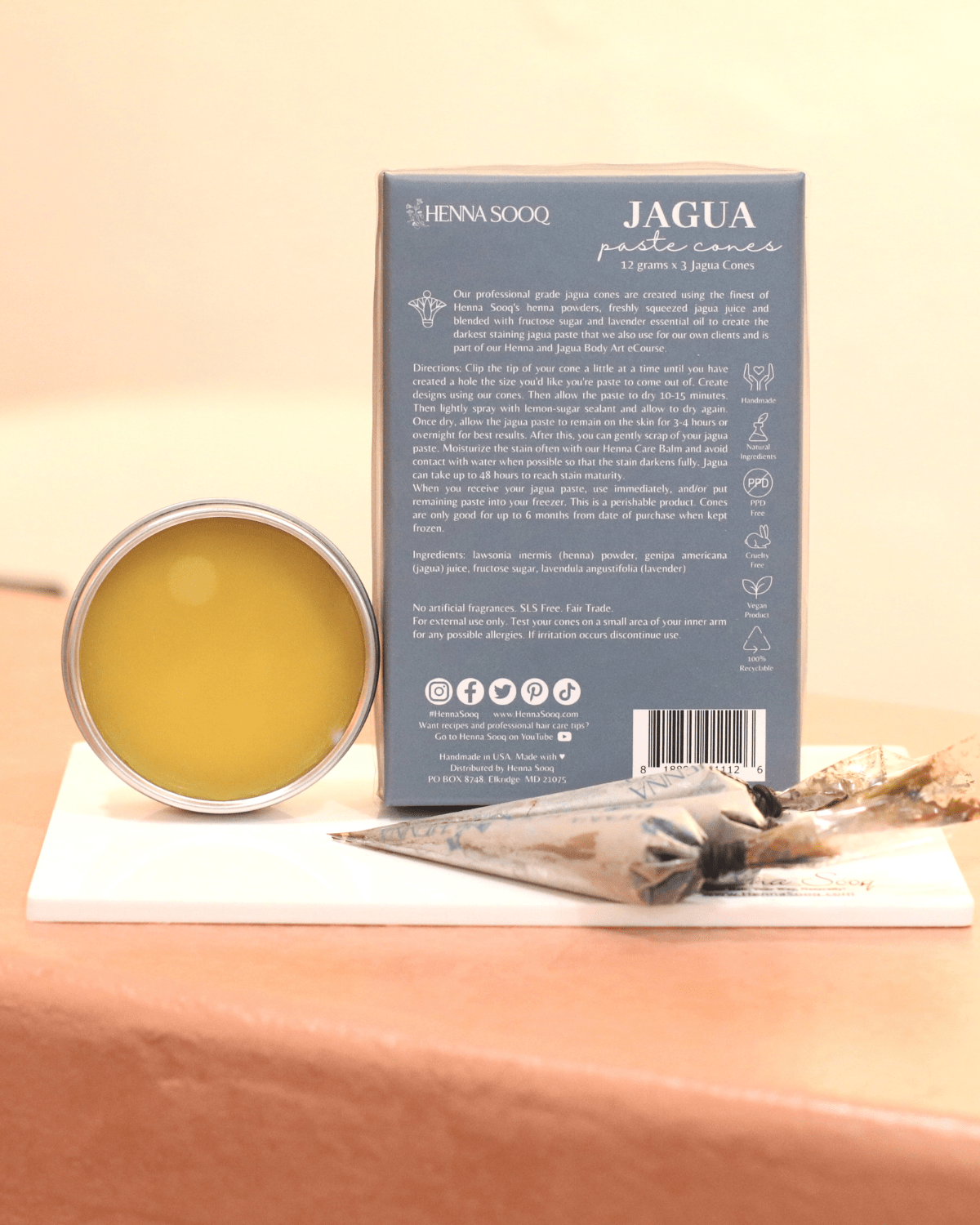 Jagua Henna Body Art Bundle - Henna Sooq