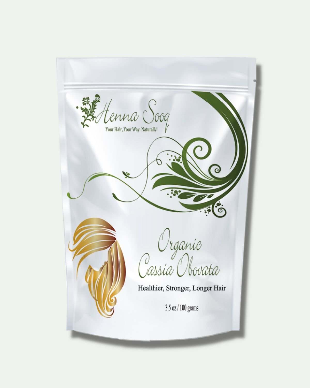Organic Cassia Powder - Henna Sooq