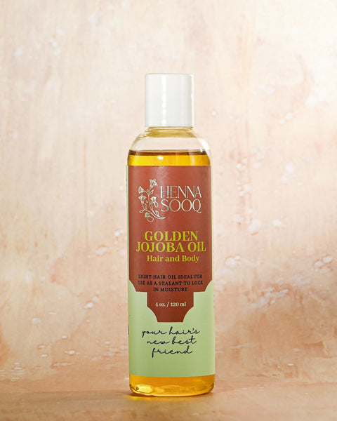 Organic Golden Jojoba Oil – Henna Sooq